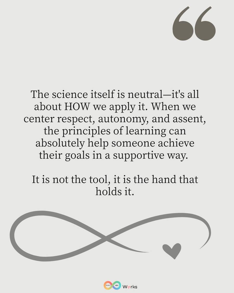 It is not the tool, it is the hand that holds it — the science is neutral; what matters is how we apply it